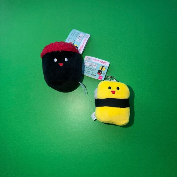 Tabi White Sushi Socks Plush Egg Tamago Tuna Roll Keychain Charm Maison Margiela - Picture 4 of 15